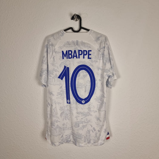Trikot - Frankreich - Kylian Mbappé - 2022 - M - Auswärts
