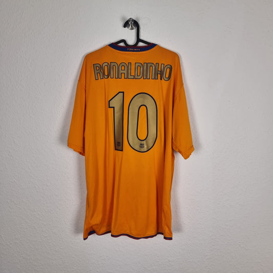 Trikot - FC Barcelona - Ronaldinho - 2006/2007 - XXL - Auswärts