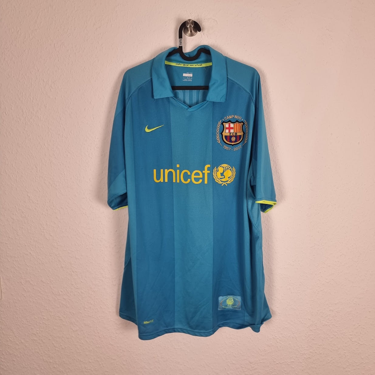 Trikot - FC Barcelona - Giovani dos Santos - 2007/2008 - XXL - Auswärts