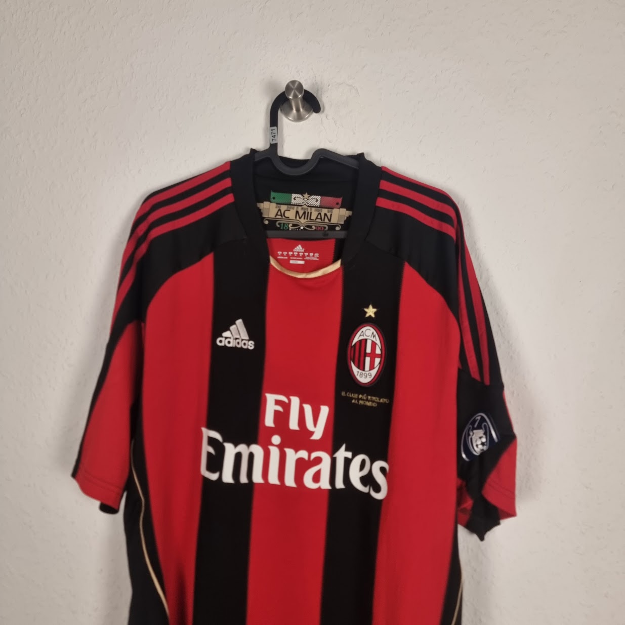Jersey - AC Milan - Robinho - 2011/2012 - XL - Home
