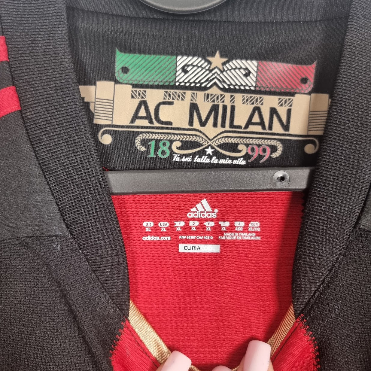 Jersey - AC Milan - Robinho - 2011/2012 - XL - Home