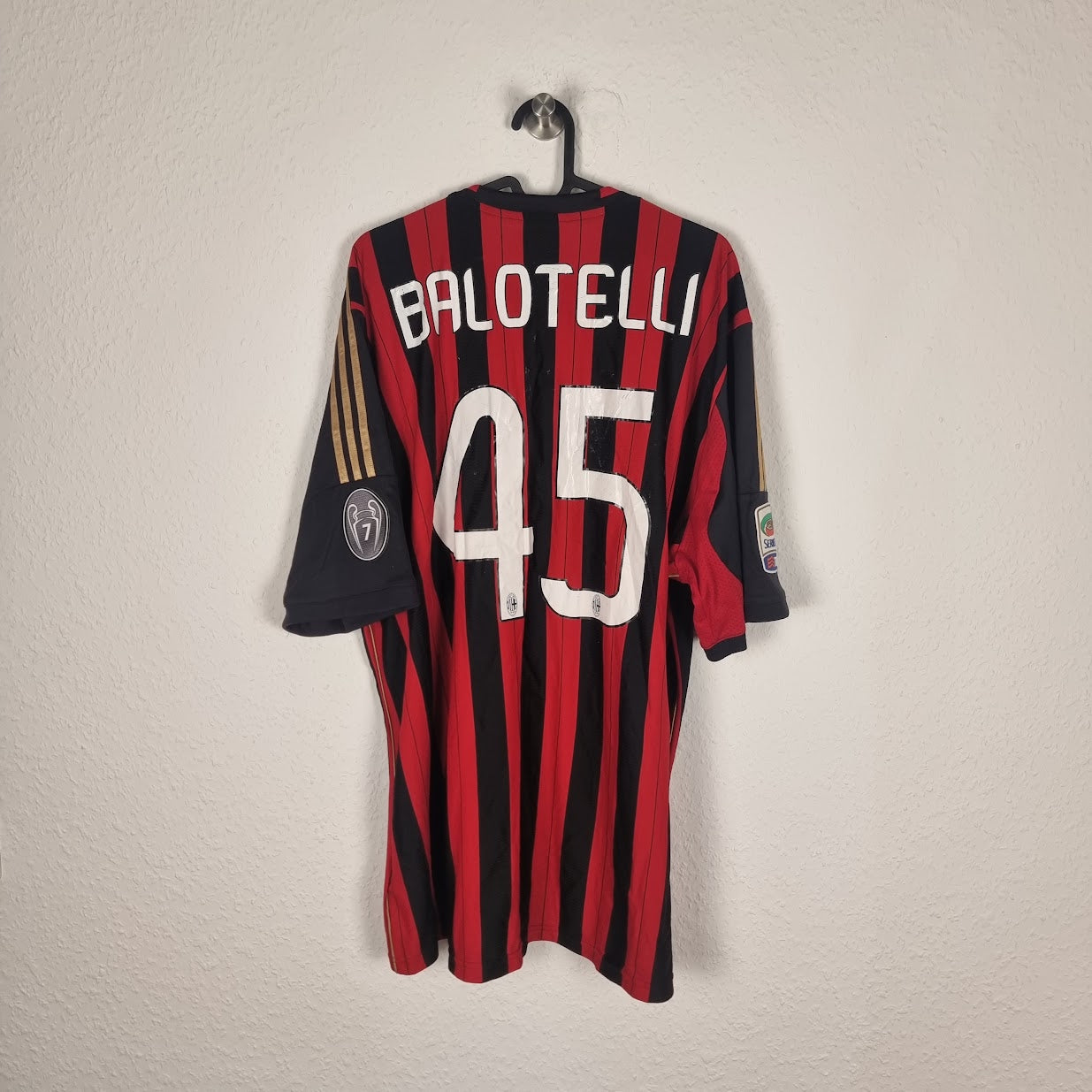 Trikot - AC Mailand - Mario Balotelli - 2013/2014 - XXL - Heim
