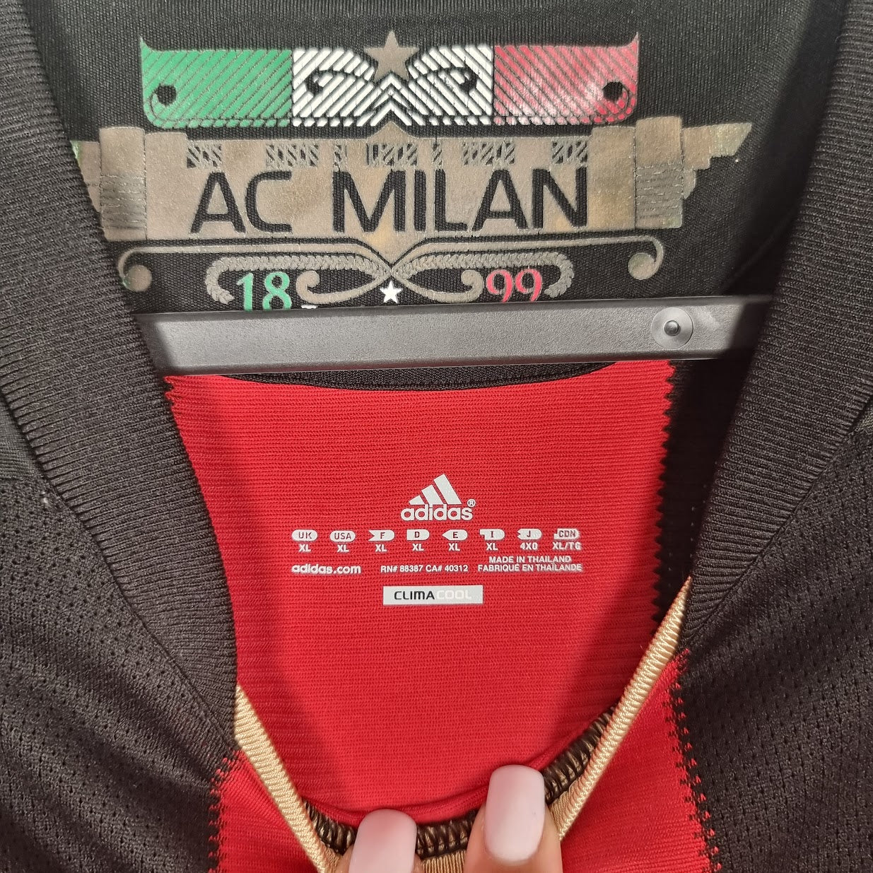 Trikot - AC Mailand - Andrea Pirlo - 2010/2011 - XL - Heim
