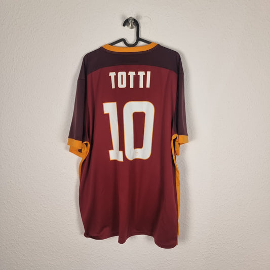 Trikot - AS Rom - Francesco Totti - 2015/2016 - XXL - Heim