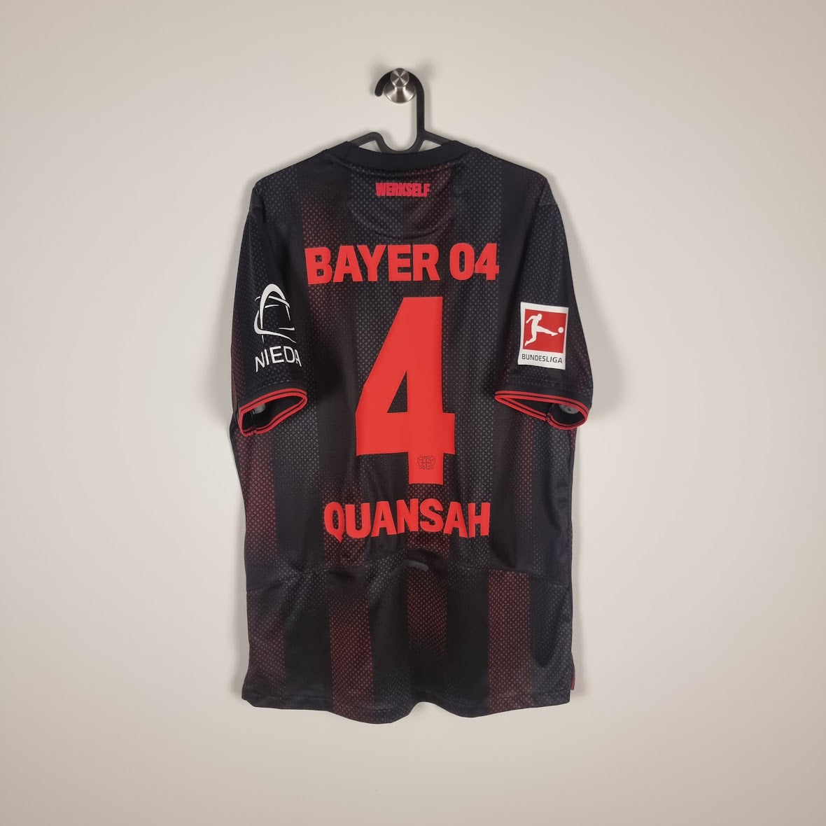 Jersey - Bayer 04 Leverkusen - Jarell Quansah - 2025/2026 - L - Home