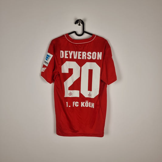 Trikot - 1. FC Köln - Deyverson Brum Silva Acosta - 2014/2015 - S - Auswärts