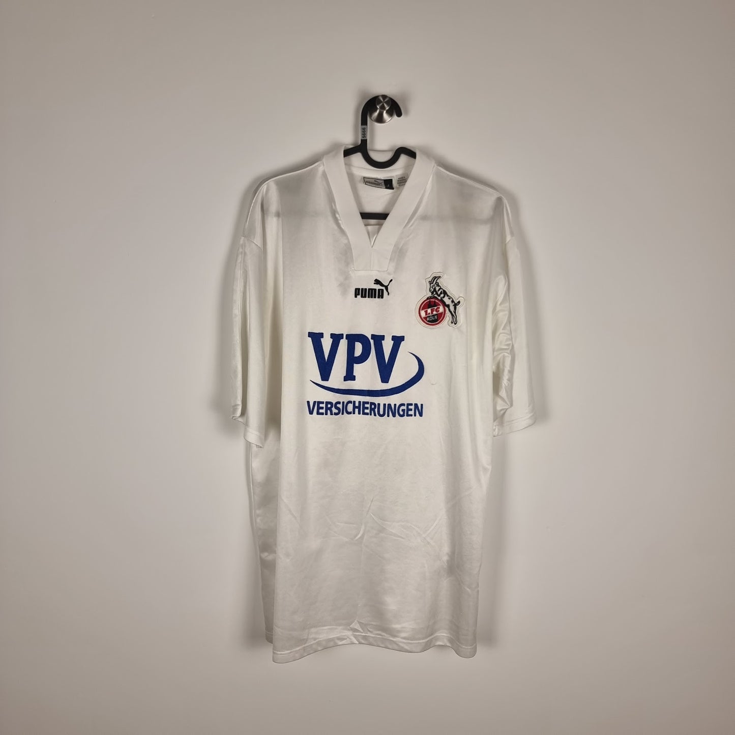 Trikot - 1. FC Köln - Dirk Lottner - 2000/2001 - L - Heim