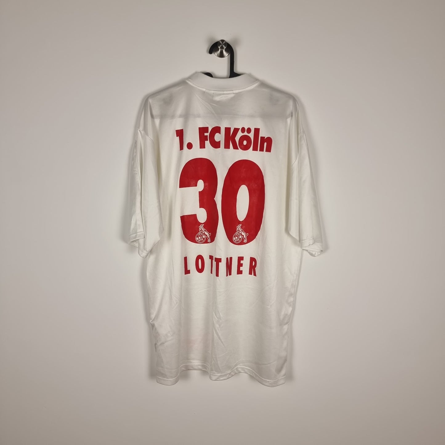 Trikot - 1. FC Köln - Dirk Lottner - 2000/2001 - L - Heim