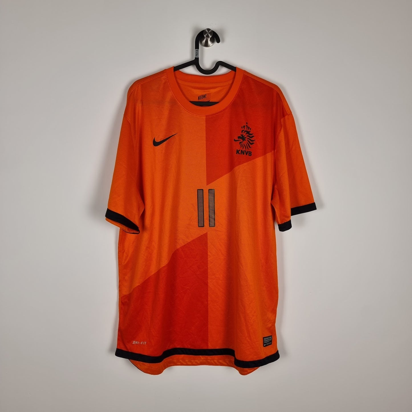 Jersey - Netherlands - Arjen Robben - 2012 - XL - Home