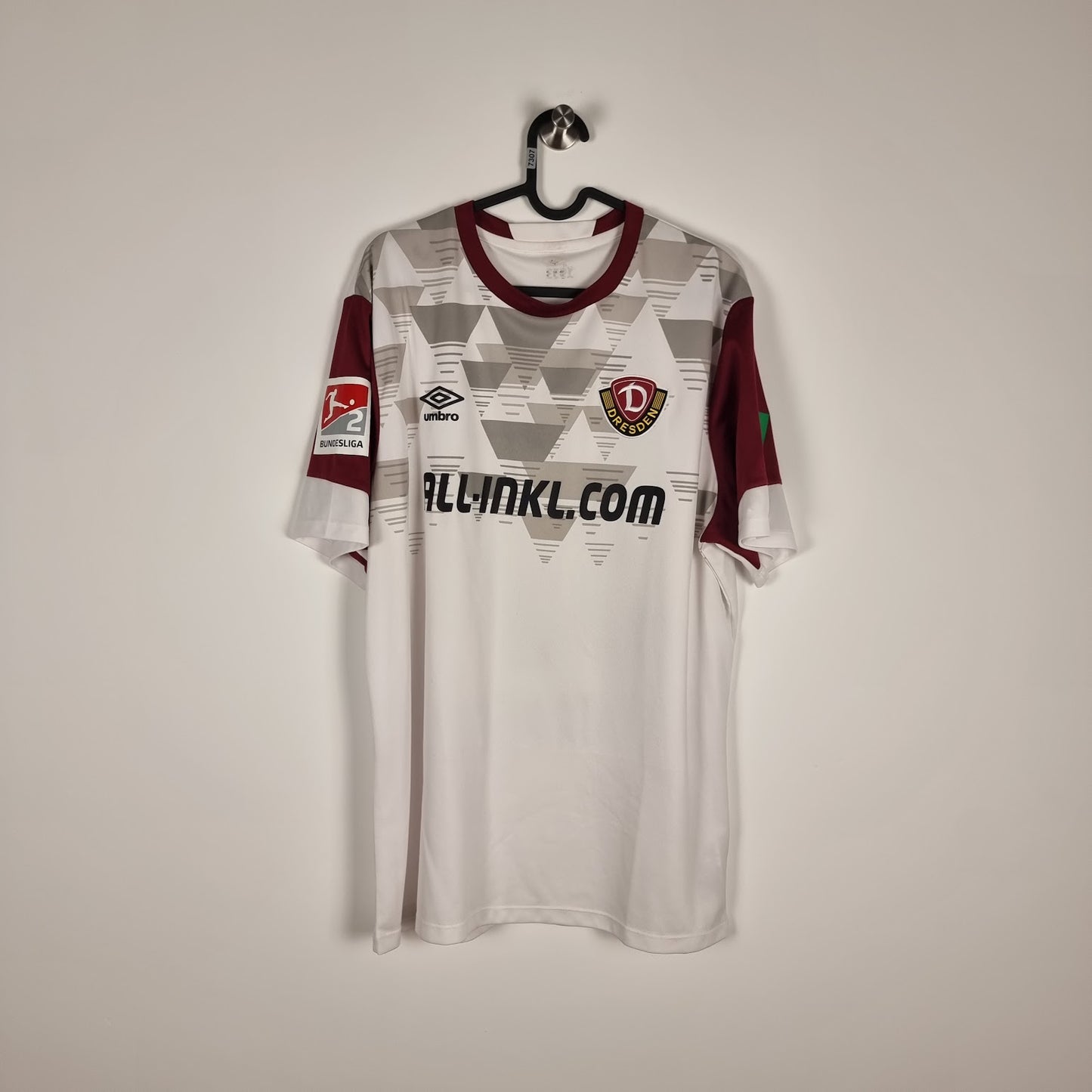 Trikot - SG Dynamo Dresden - Oliver Batista-Meier - 2021/2022 - XL - Drittes