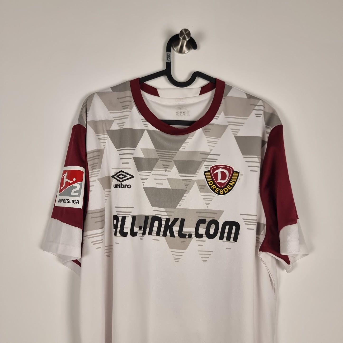 Trikot - SG Dynamo Dresden - Oliver Batista-Meier - 2021/2022 - XL - Drittes