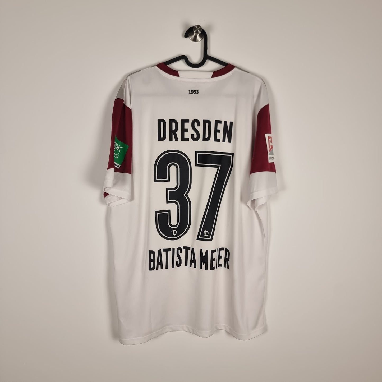 Trikot - SG Dynamo Dresden - Oliver Batista-Meier - 2021/2022 - XL - Drittes