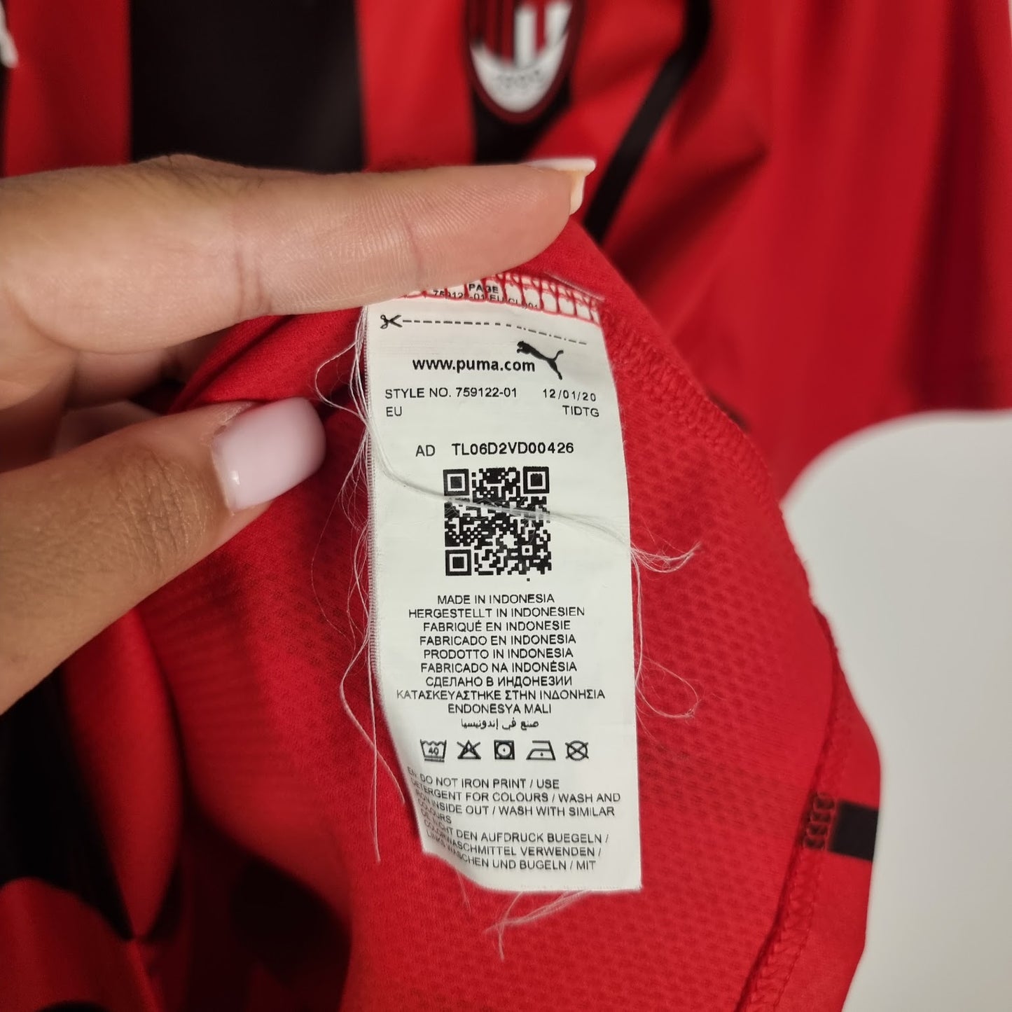 Jersey - AC Milan - Zlatan Ibrahimović - 2021/2022 - XXL - Home