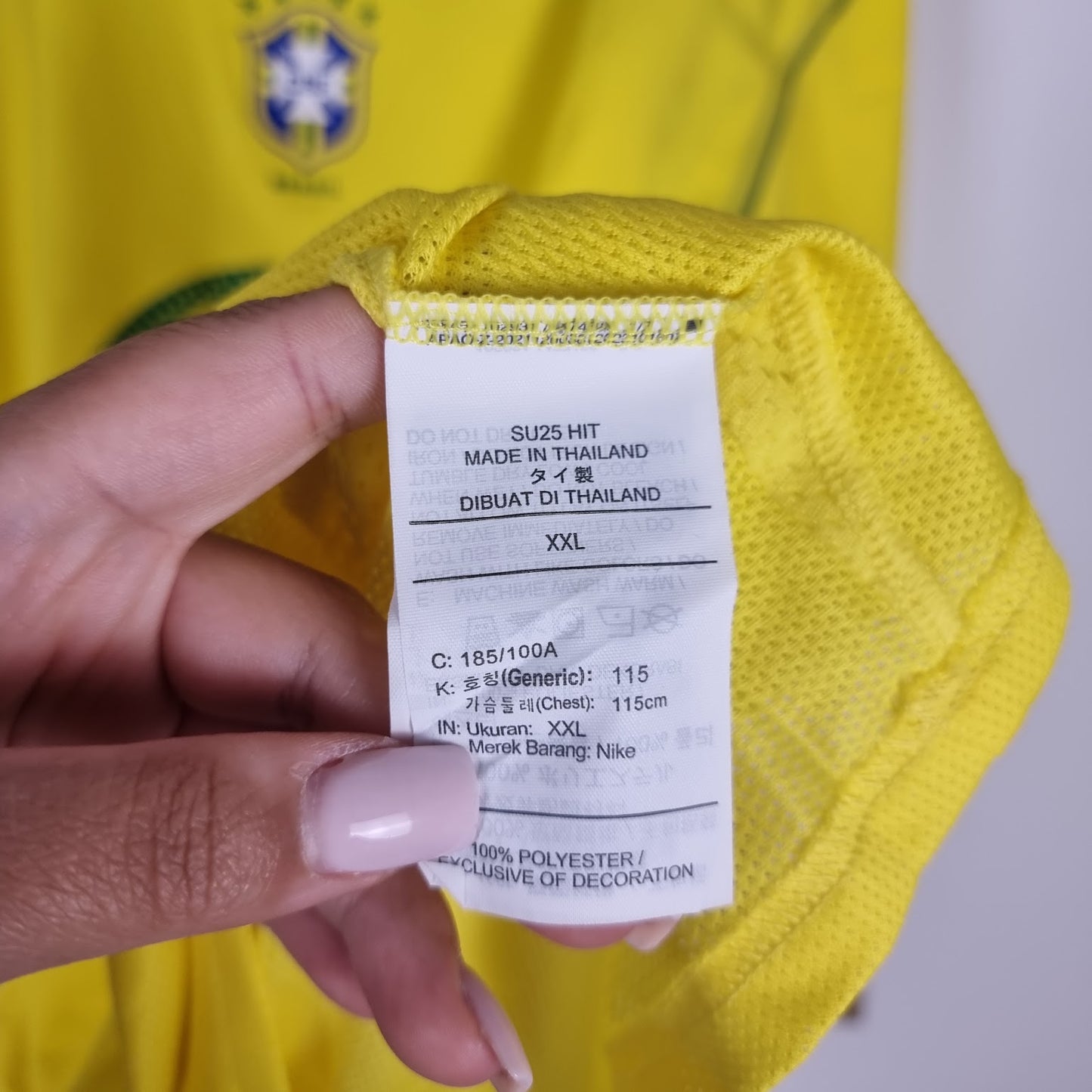 Jersey - Brazil - Ronaldinho - 2004 - XXL - Home - Reissue - New