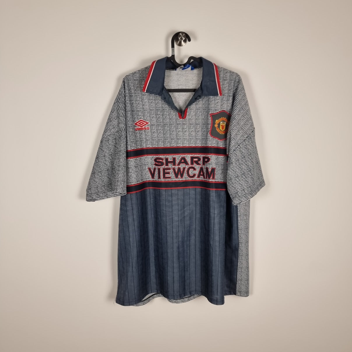 Trikot - Manchester United - Éric Cantona - 1995/1996 - XXL - Auswärts