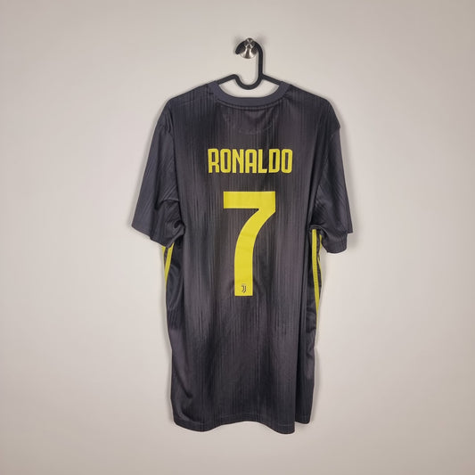 Trikot - Juventus Turin - Cristiano Ronaldo - 2018/2019 - XL - Drittes