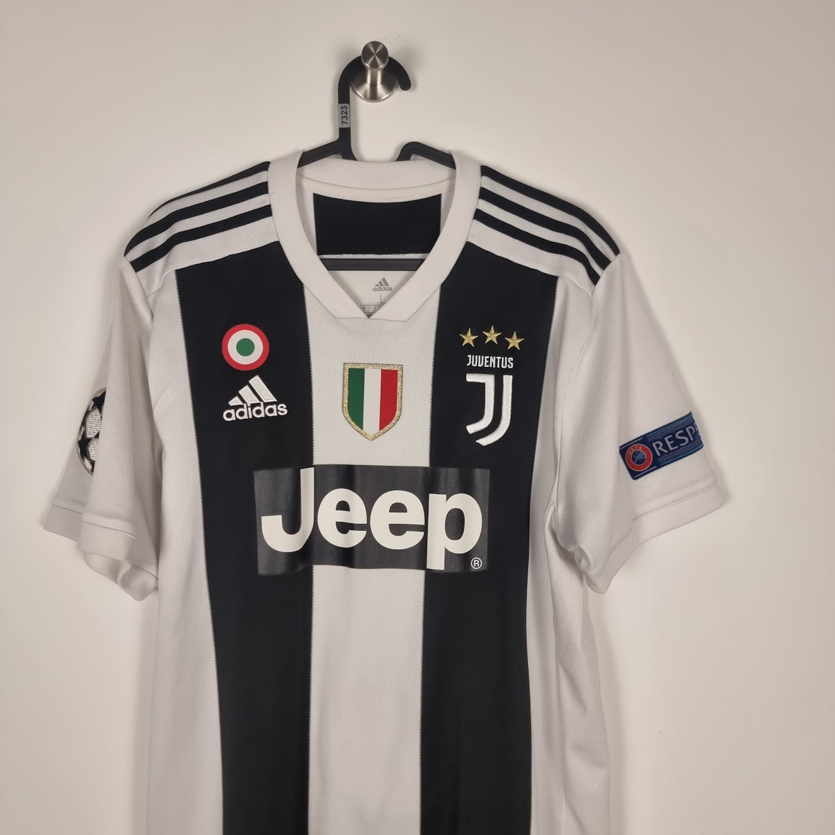 Trikot - Juventus Turin - Cristiano Ronaldo - 2018/2019 - L - Heim