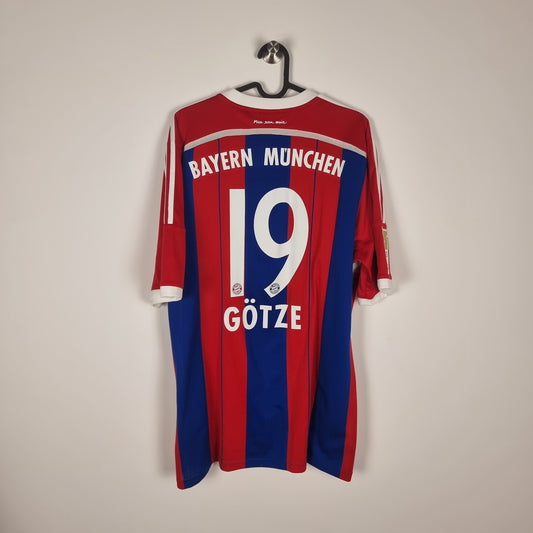 Jersey - FC Bayern Munich - Mario Götze - 2014/2015 - XL - Home