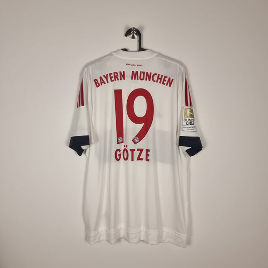 Trikot - FC Bayern München - Mario Götze - 2015/2016 - XL - Auswärts