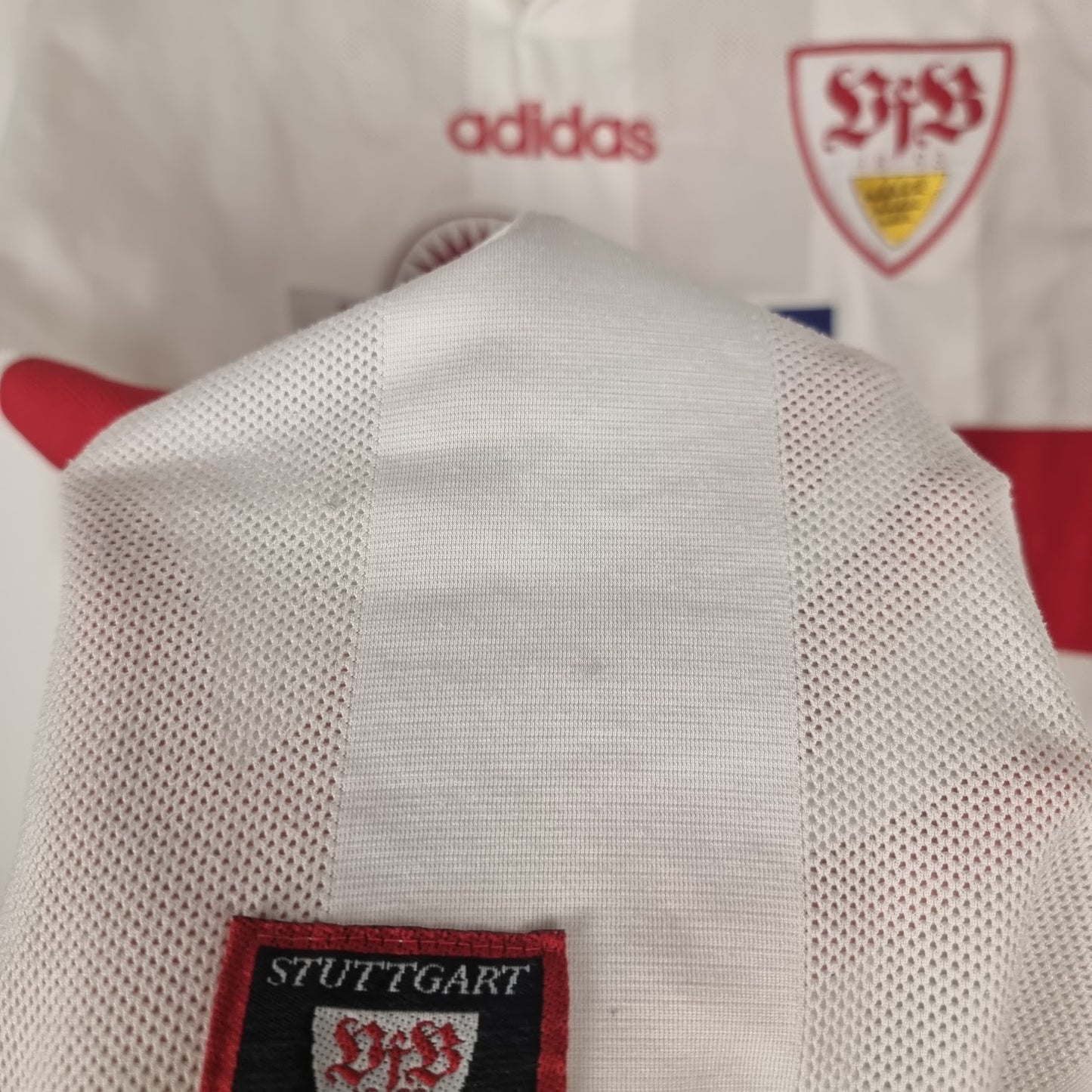 Trikot - VfB Stuttgart - Fredi Bobic - 1996/1997 - XL - Heim