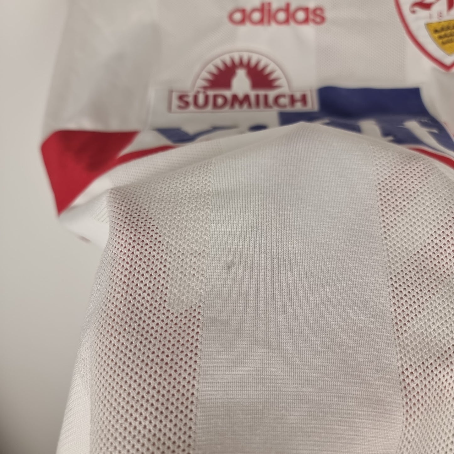 Trikot - VfB Stuttgart - Fredi Bobic - 1996/1997 - XL - Heim
