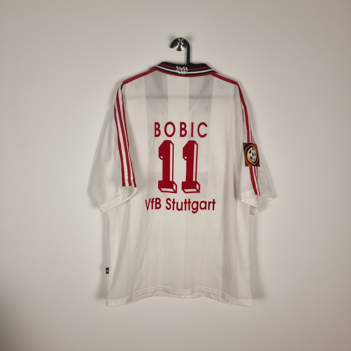 Trikot - VfB Stuttgart - Fredi Bobic - 1996/1997 - XL - Heim