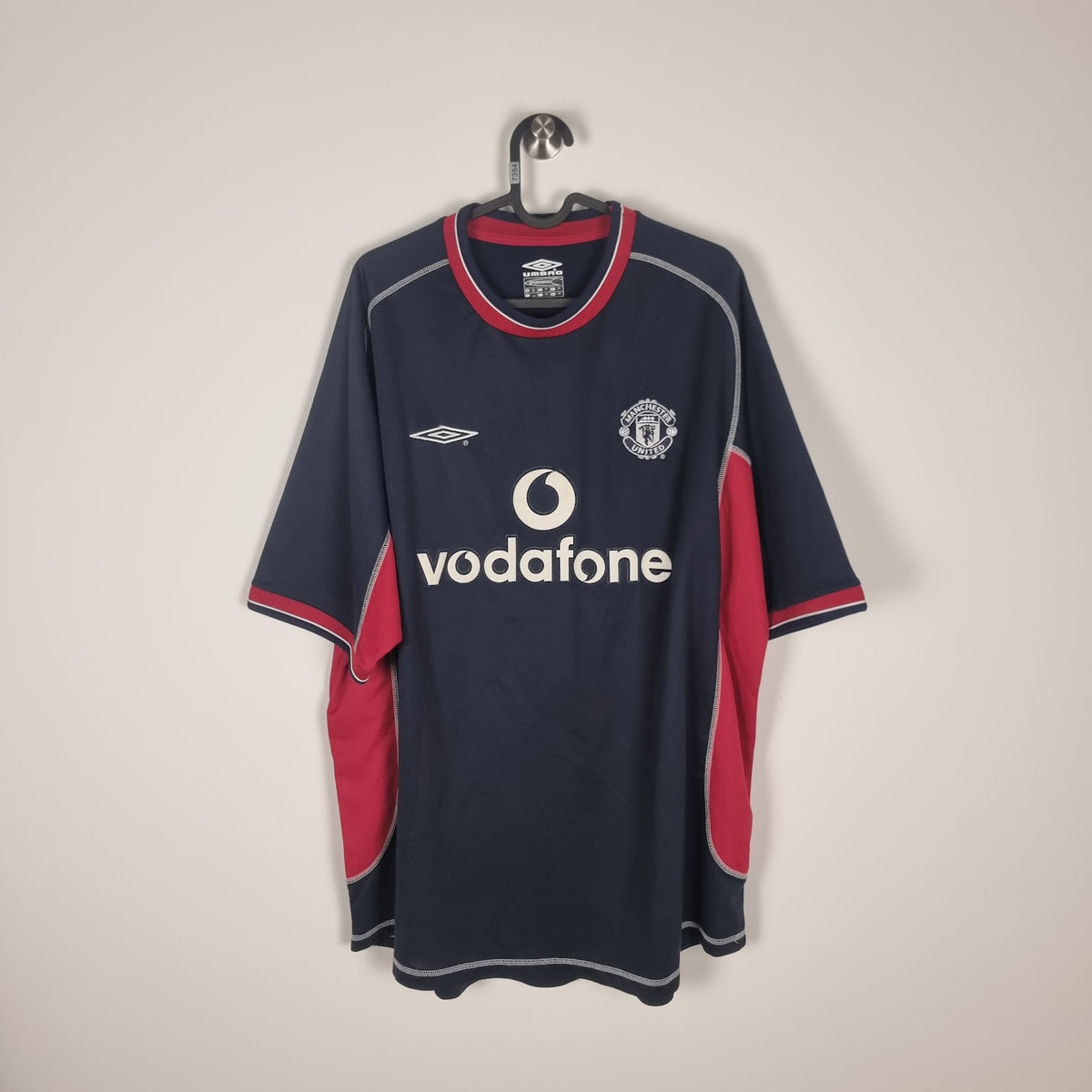 Trikot - Manchester United - Juan Sebastián Verón - 2000/2001 - XXL - Drittes