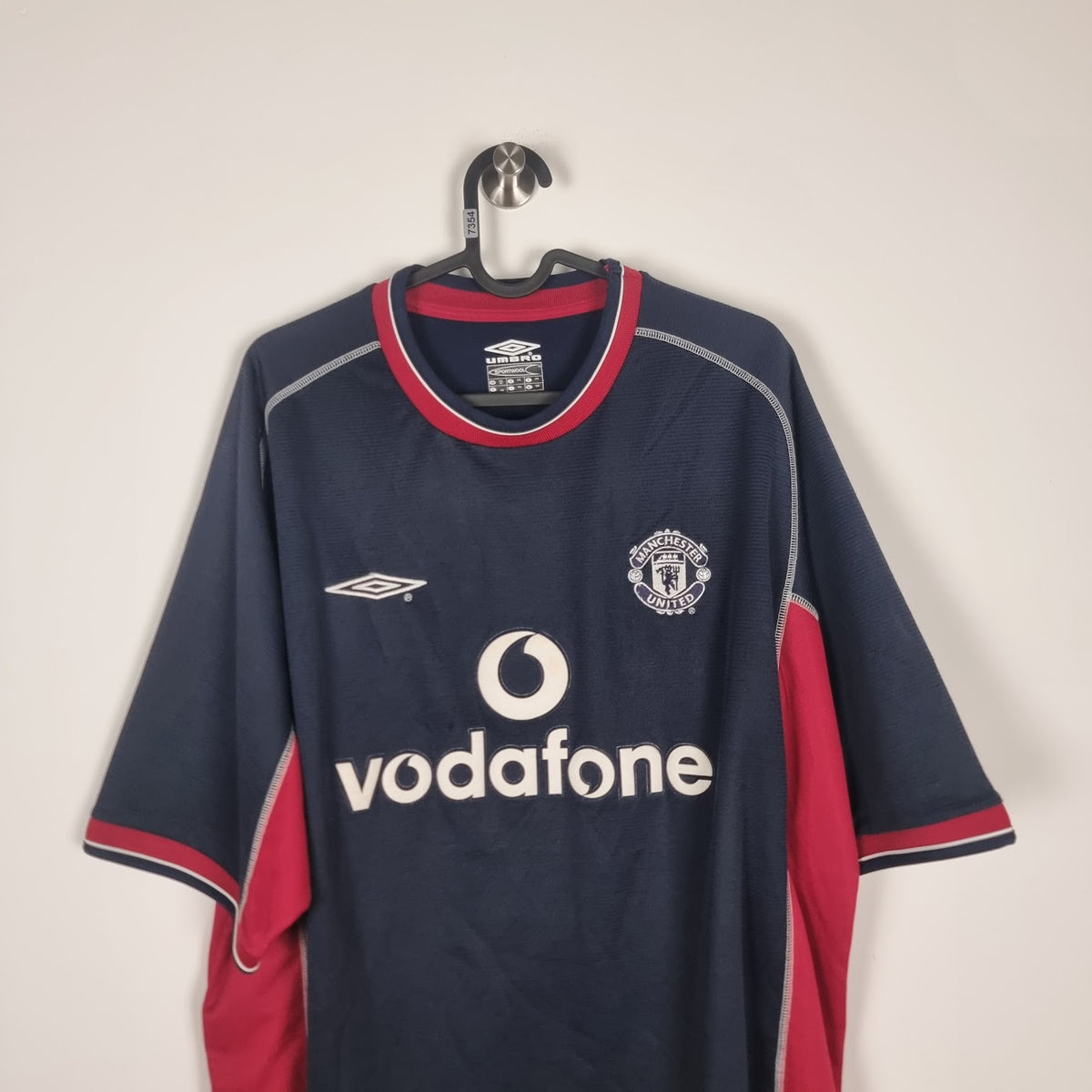 Trikot - Manchester United - Juan Sebastián Verón - 2000/2001 - XXL - Drittes