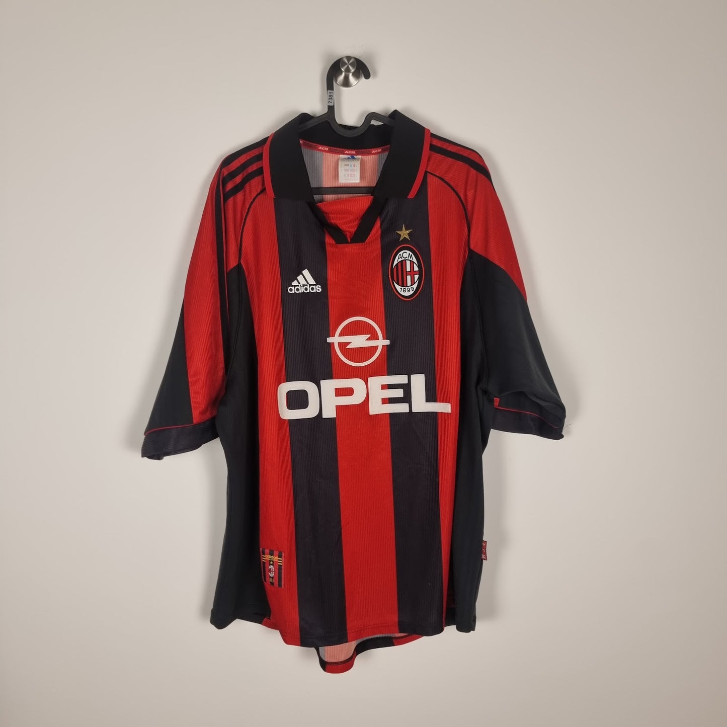 Trikot - AC Mailand - Leonardo - 1999/2000 - XL - Heim