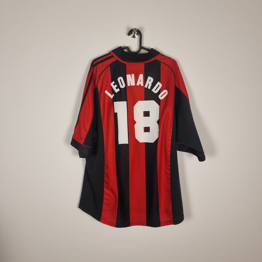 Trikot - AC Mailand - Leonardo - 1999/2000 - XL - Heim