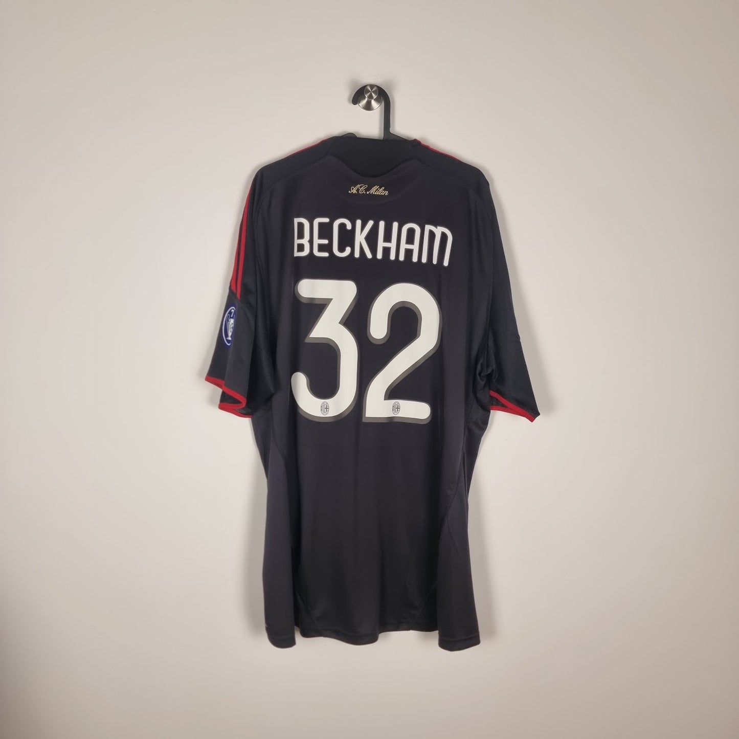 Trikot - AC Mailand - David Beckham - 2008/2009 - XXL - Drittes