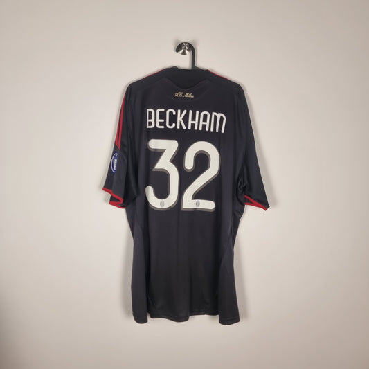 Trikot - AC Mailand - David Beckham - 2008/2009 - XXL - Drittes