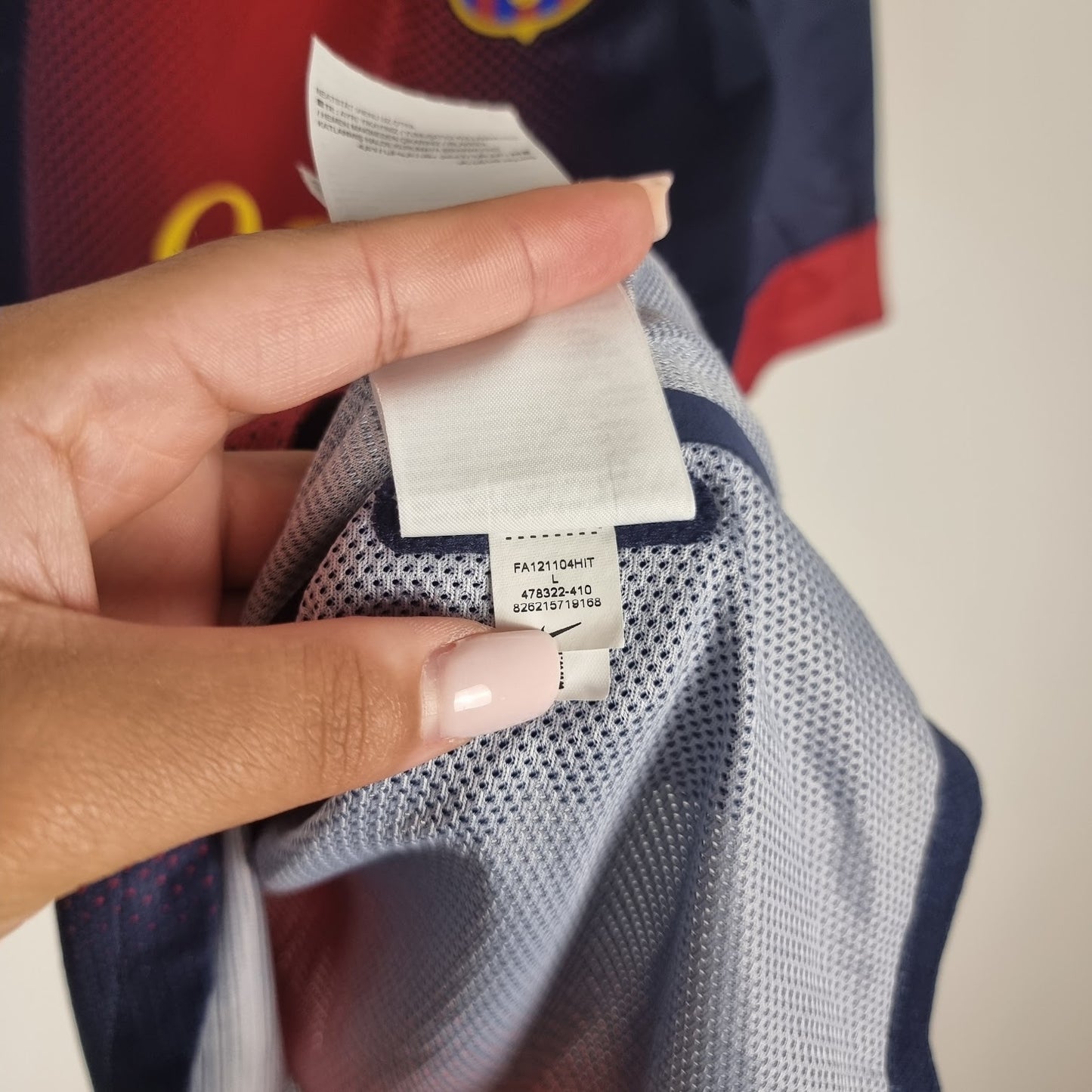 Jersey - FC Barcelona - Lionel Messi - 2012/2013 - L - Home - Player Issue