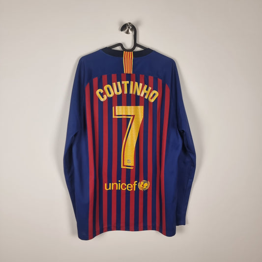 Trikot - FC Barcelona - Philippe Coutinho - 2018/2019 - L - Heim
