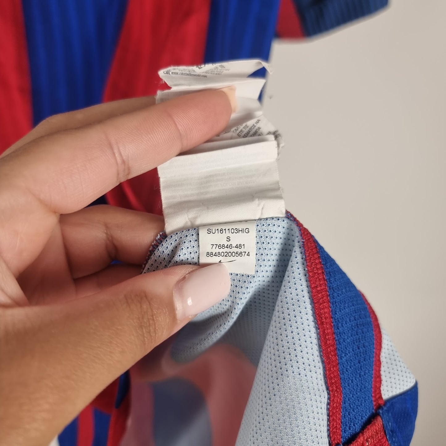 Trikot - FC Barcelona - Neymar Jr. - 2016/2017 - S - Heim