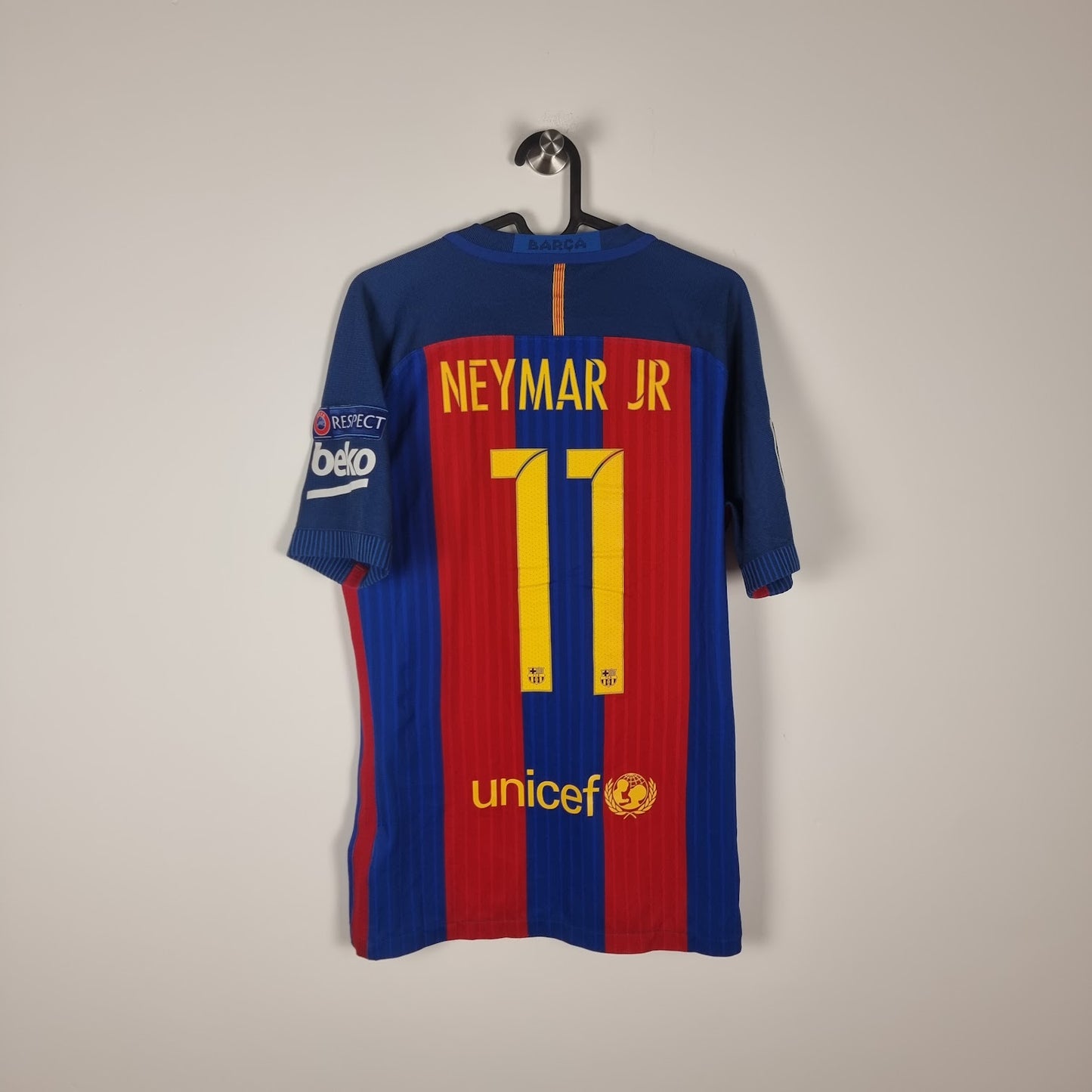Trikot - FC Barcelona - Neymar Jr. - 2016/2017 - S - Heim
