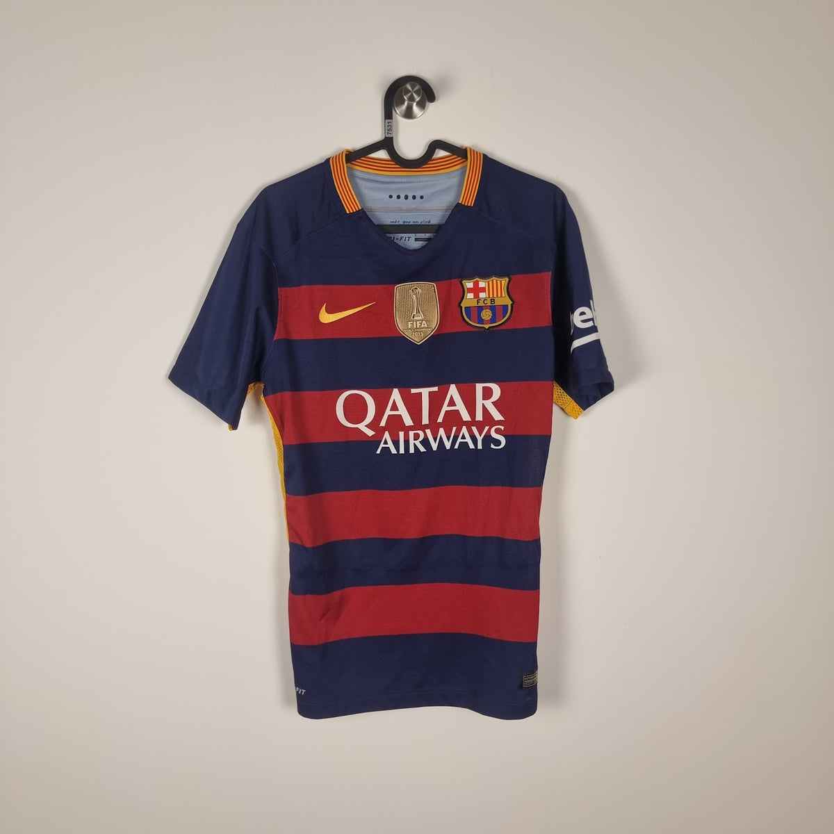 Trikot - FC Barcelona - Neymar Jr. - 2015/2016 - S - Heim - Player Issue