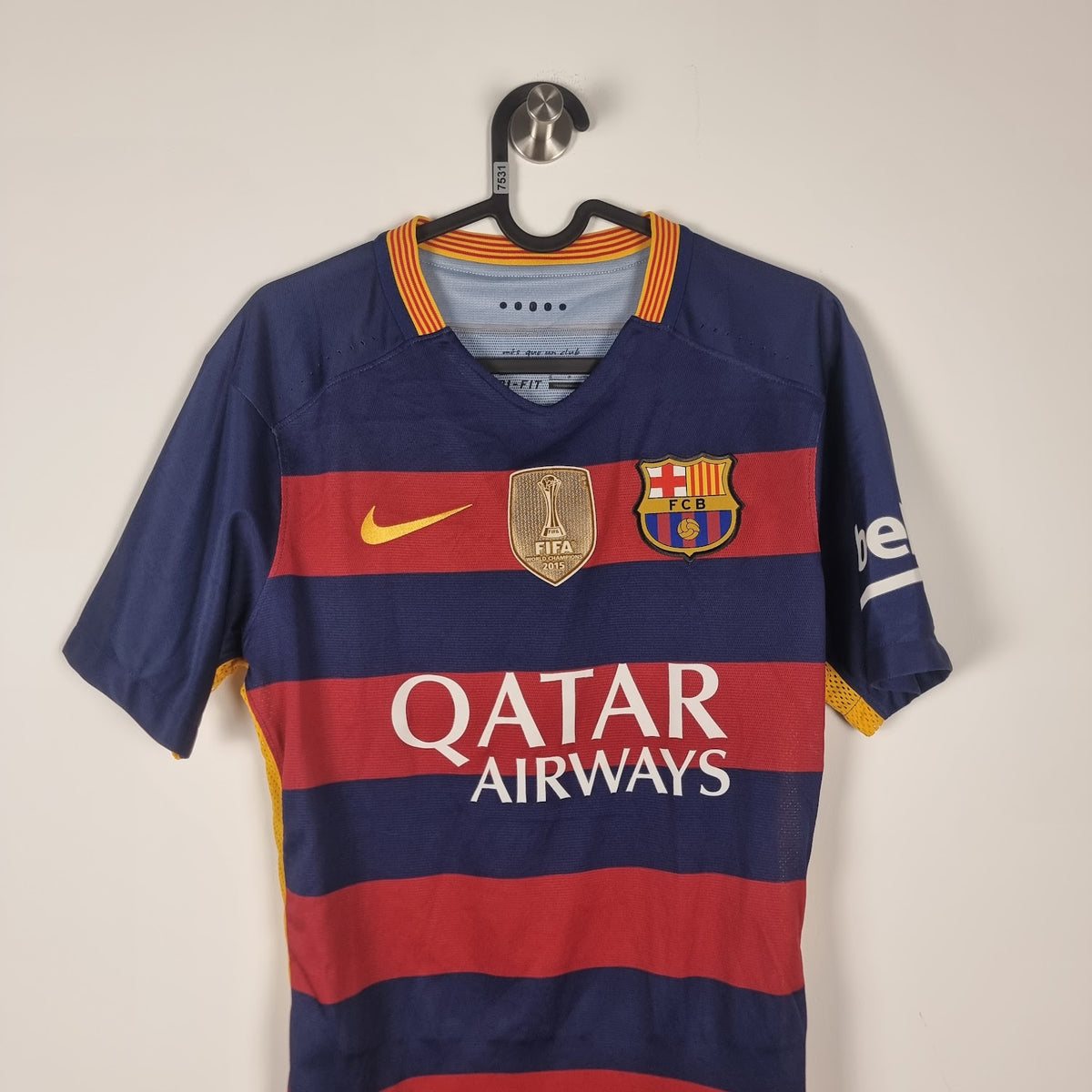 Trikot - FC Barcelona - Neymar Jr. - 2015/2016 - S - Heim - Player Issue