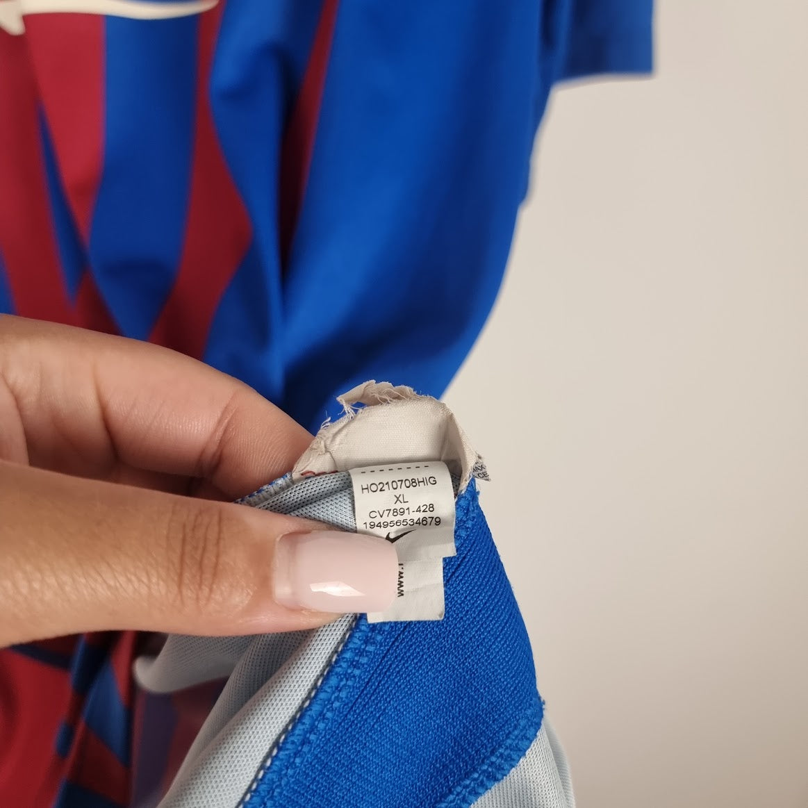 Trikot - FC Barcelona - 2021/2022 - XL - Heim