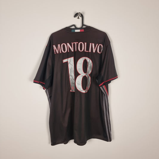 Trikot - AC Mailand - Riccardo Montolivo - 2016/2017 - XXL - Heim