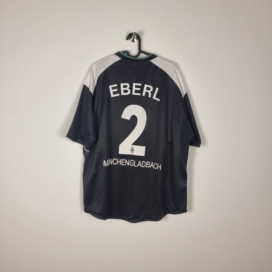 Trikot - Borussia Mönchengladbach - Max Eberl - 2001/2002 - XL - Auswärts