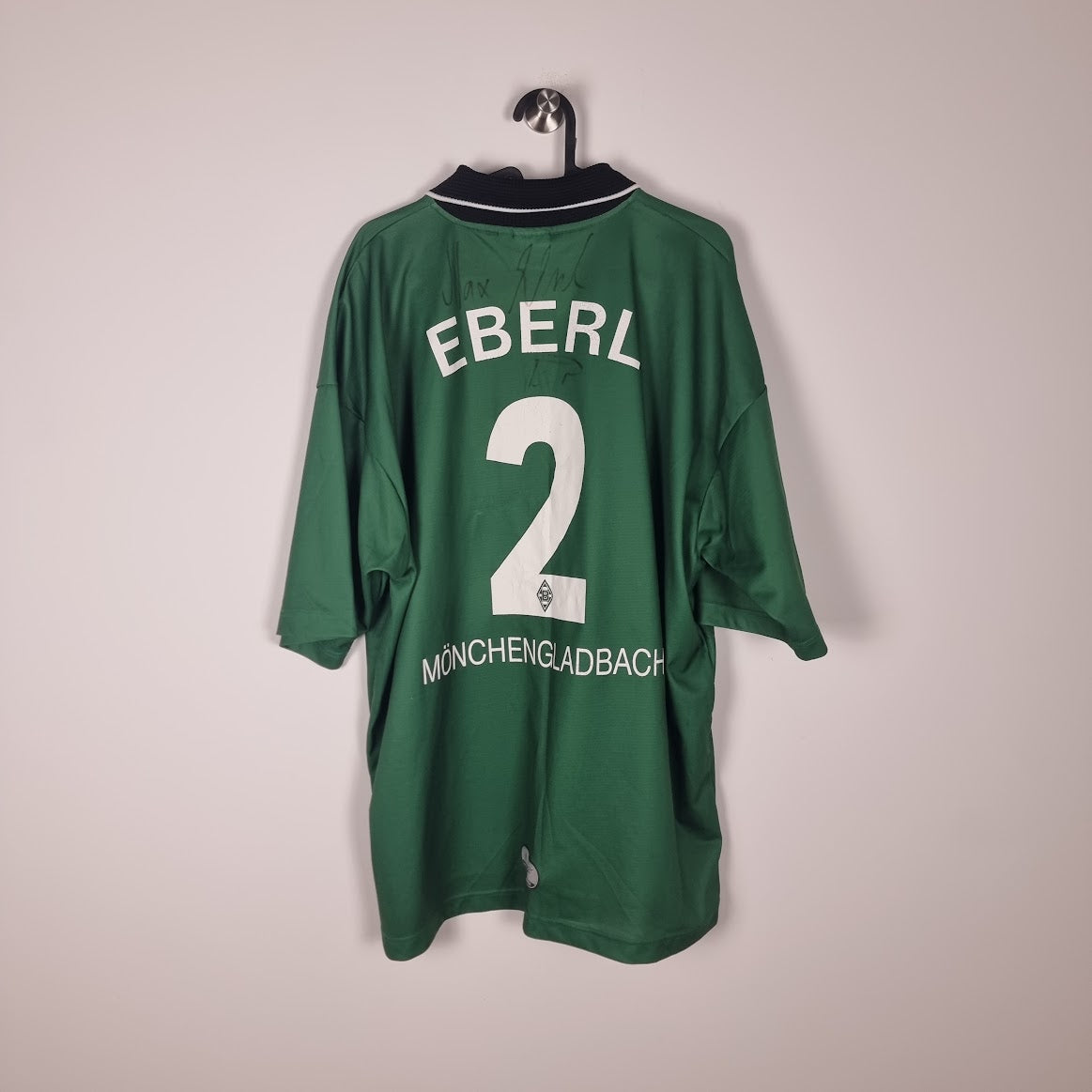 Trikot - Borussia Mönchengladbach - Max Eberl - 1999/2000 - XL - Auswärts