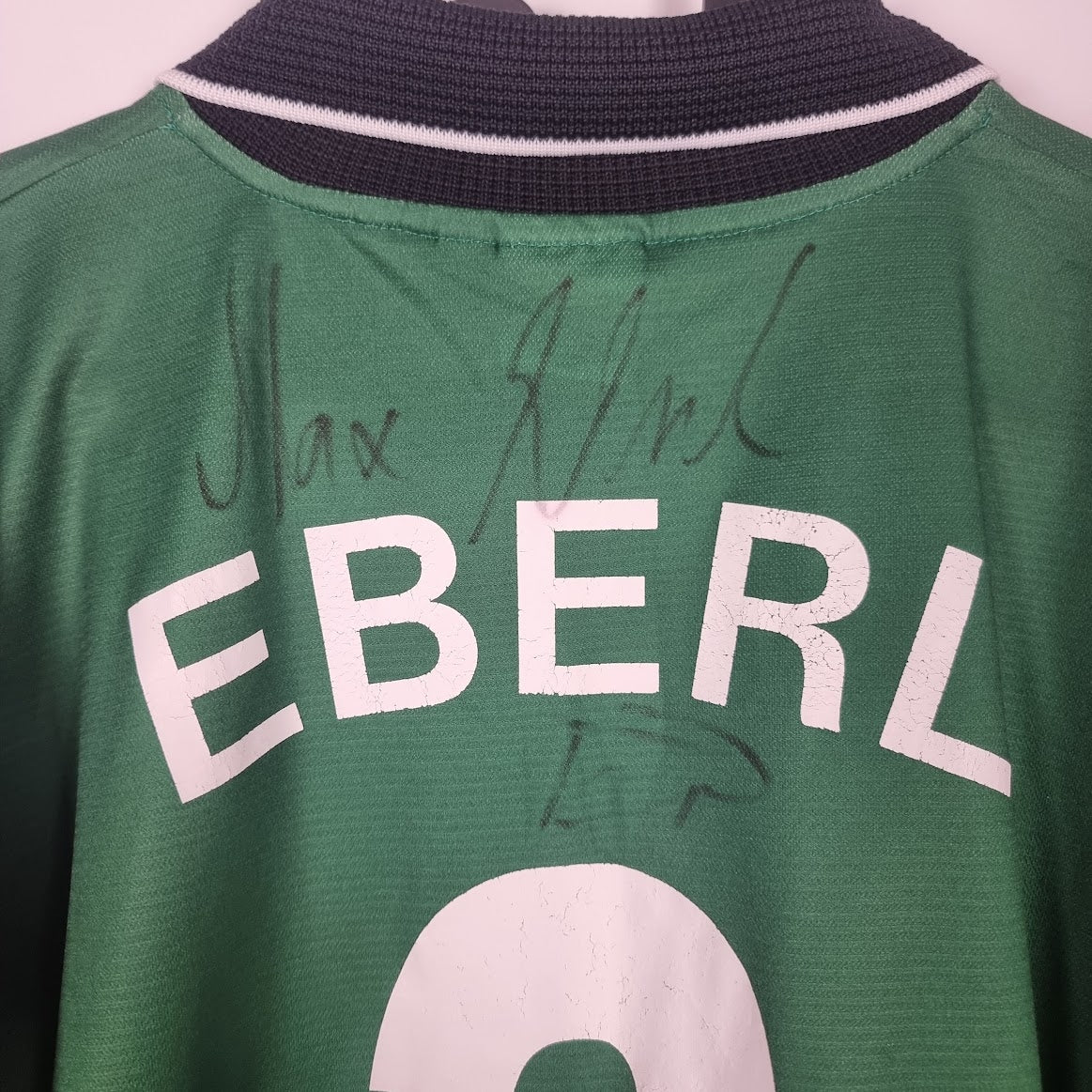 Trikot - Borussia Mönchengladbach - Max Eberl - 1999/2000 - XL - Auswärts