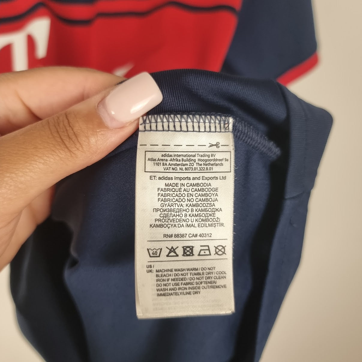 Jersey - FC Bayern Munich - Joshua Kimmich - 2017/2018 - M - Away