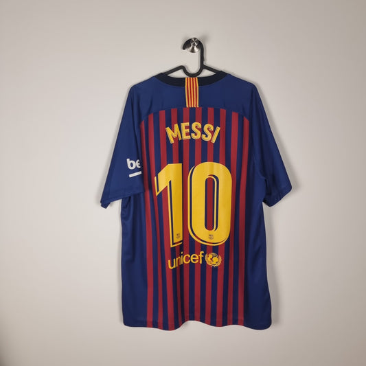 Trikot - FC Barcelona - Lionel Messi - 2017/2018 - XL - Heim
