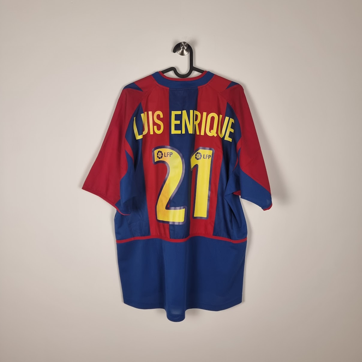 Trikot - FC Barcelona - Luis Enrique - 2002/2003 - L - Heim