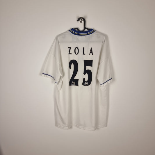 Trikot - Chelsea FC - Gianfranco Zola - 1998/1999 - XXL - Auswärts