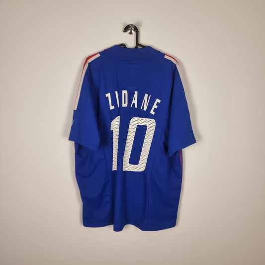 Trikot - Frankreich - Zinedine Zidane - 2002 - XL - Heim