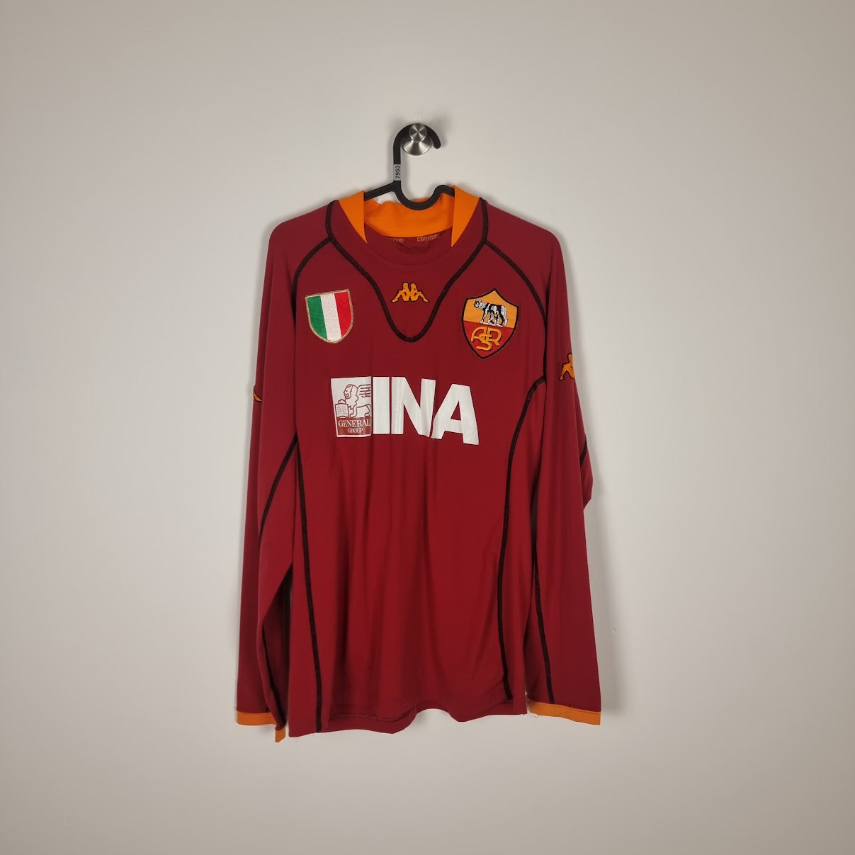 Trikot - AS Roma - Francesco Totti - 2001/2002 - XL - Heim