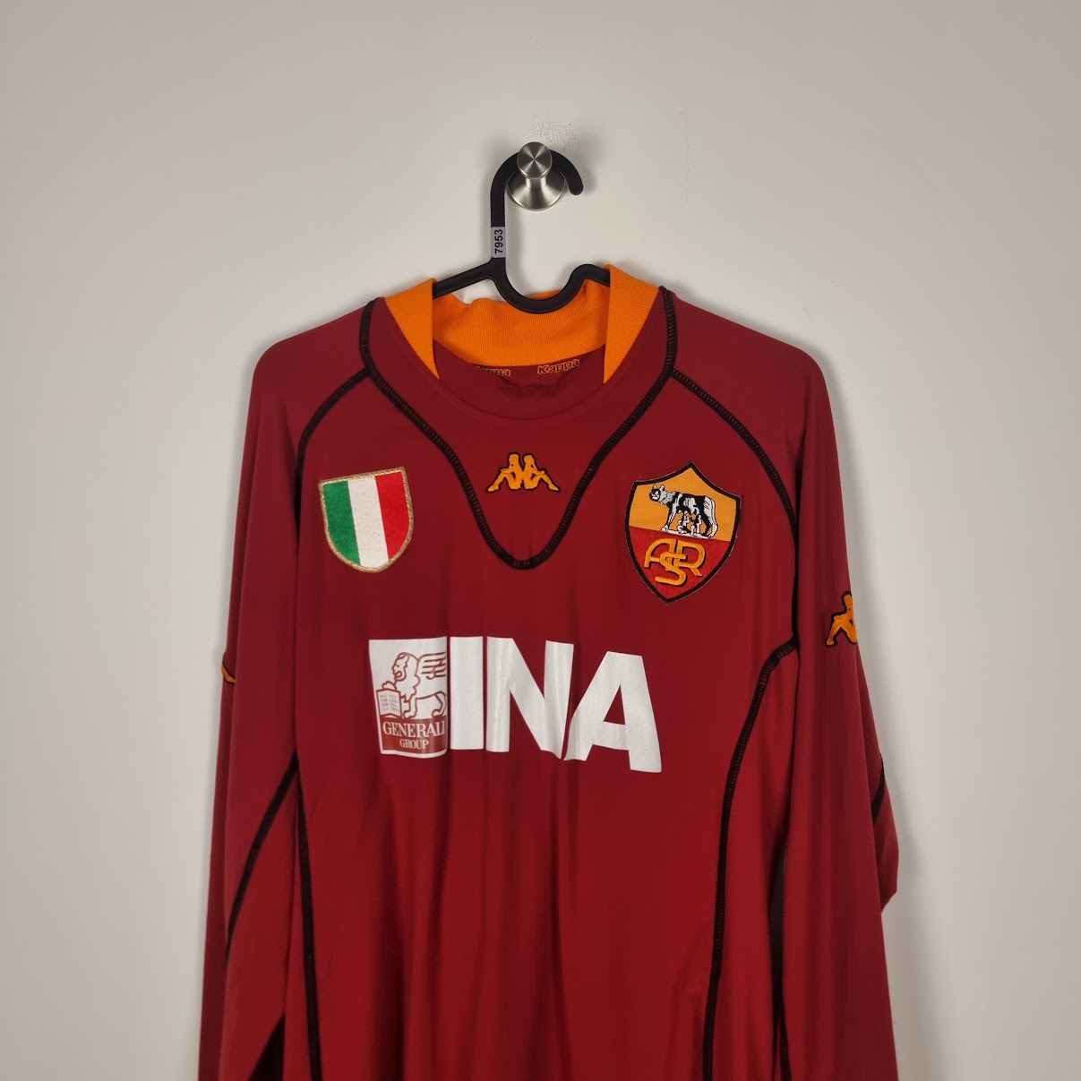 Trikot - AS Roma - Francesco Totti - 2001/2002 - XL - Heim
